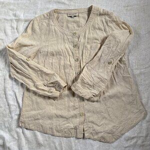 Jones New York Sport 100% Linen Shirt | L | EUC